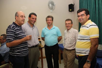 Fr Michael Galea & Mr Michael Grech with Volounteers at the Arka Foundation